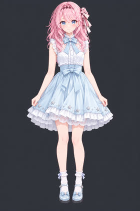 Cloud Lace, full outfit view