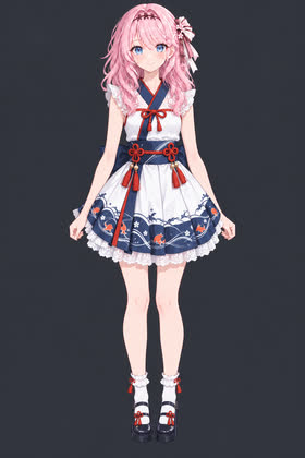 Goldfish Festival, full outfit view