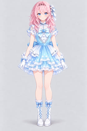 ブルーリボン・ステージ, full outfit view