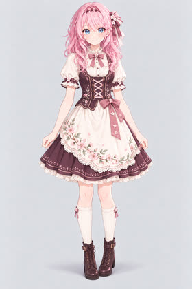 桜フォーク・ステージ, full outfit view