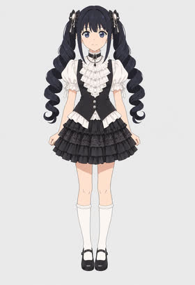 Victorian Ruffles, full outfit view