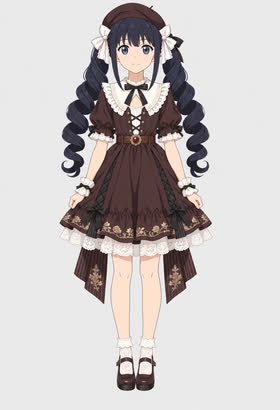 Cocoa Storybook, full outfit view
