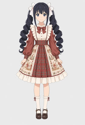 Autumn Cottage, full outfit view