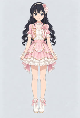 ローズアンコール, full outfit view