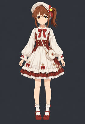 Clockwork Cream, full outfit view