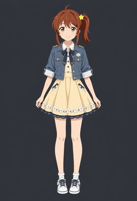 Daisy Cadet, full outfit view