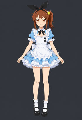 Blue Rabbit Stage, full outfit view