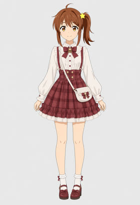 Rose Street Plaid, full outfit view